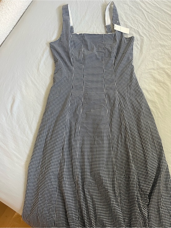 Abercrombie & Fitch Dresses & Skirts - Abercrombie & Fitch Black and White Gingham Maxi Dress